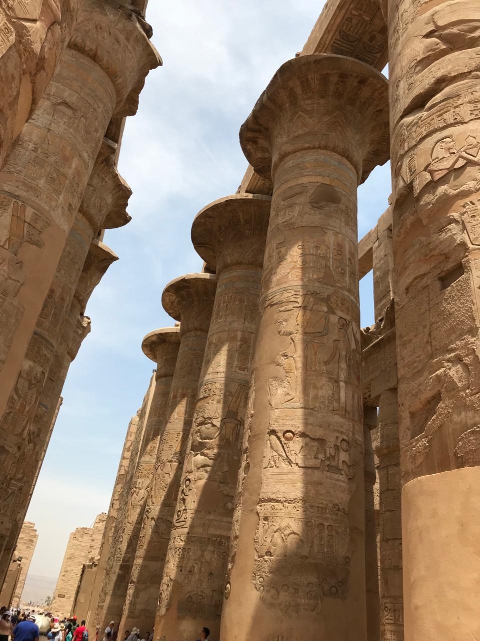 WhatsApp Image 2024-03-31 at 2.36.30 PM (1) The largest Hypostyle Hall in the world , it is in the Karnak temples